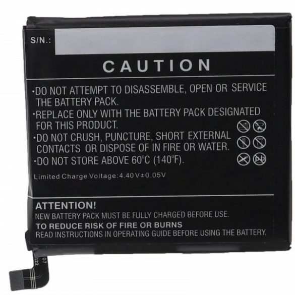 CAT 596266, TPJ20A05P - 4100 mAh 3.85 V Li-polymer - Utángyártott telefon akku