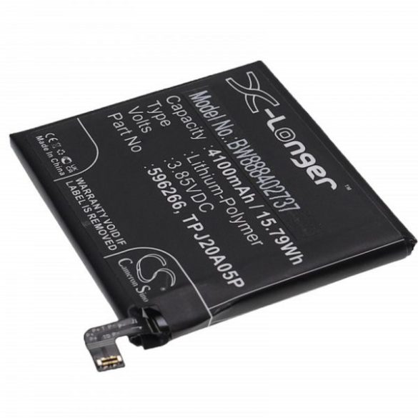 CAT 596266, TPJ20A05P - 4100 mAh 3.85 V Li-polymer - Utángyártott telefon akku