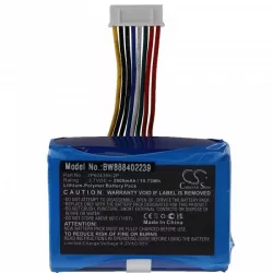   Card Reader Castles IP604355-2P - 2900 mAh 3.7 V Li-polymer - Utángyártott pos terminál akkumulátor