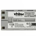 Casio HA-G20BAT, HBM-CAS3000L, FJ50L1-G - 3000 mAh 7.4 V Li-Ion Utángyártott vonalkód olvasó akku - VHBW