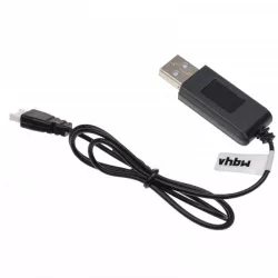   USB Töltőkábel Carrera 503001/3, 370410145 for Carrera Drone, Quadcopter - 60 cm Spare Kábel - Utángyártott - VHBW