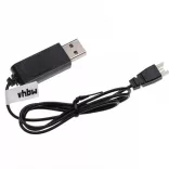 USB Töltőkábel Carrera 503001/3, 370410145 for Carrera Drone, Quadcopter - 60 cm Spare Kábel - Utángyártott - VHBW