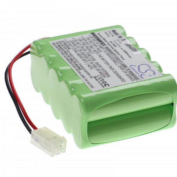 Egészségügyi eszköz - Cardioline 88888089, 120176, 110176, 6113 - 2000 mAh 12 V NiMH - Utángyártott akku