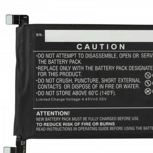BP4J - 4800 mAh 3.87 V Li-polymer - Utángyártott telefon akku