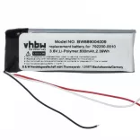 Fejhallgató -  Bose 792200-0010 - 630 mAh 3.8 V Li-Ion - Utángyártott akku - VHBW