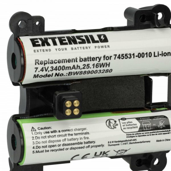 Bose 745531-0010 - Li-Ion 3400 mAh - Utángyártott hangszóró akku