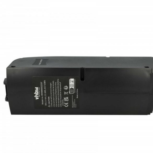elektromos kerékpár akku Bosch 0 275 007 501, 0 275 007 500, 0 275 007 503 - 11.6 Ah 36 V Li-Ion, fekete - Utángyártott