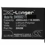 Redmi Note 12 BN5M - 4900 mAh 3.87 V Li-polymer - Utángyártott telefon akku - VHBW