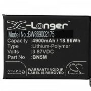   Redmi Note 12 BN5M - 4900 mAh 3.87 V Li-polymer - Utángyártott telefon akku