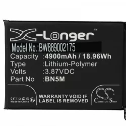   Redmi Note 12 BN5M - 4900 mAh 3.87 V Li-polymer - Utángyártott telefon akku