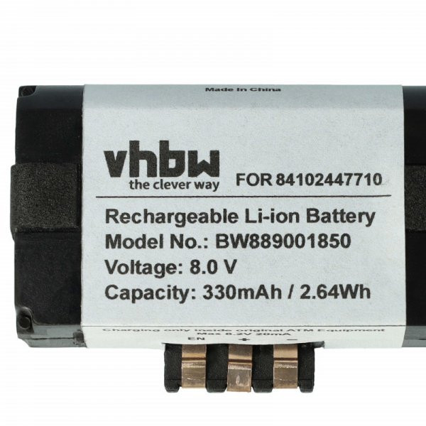   Car TCU / ECU - BMW 84109361678, 2 447 710 - 01, 84102447710 - 330 mAh 8 V Li-Ion - Utángyártott akku