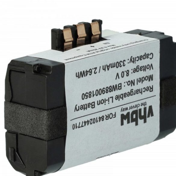 Car TCU / ECU - BMW 84109361678, 2 447 710 - 01, 84102447710 - 330 mAh 8 V Li-Ion - Utángyártott akku