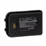 Bluebird Nautiz 6251-0A - 6400 mAh 3.7 V Li-Ion Utángyártott vonalkód olvasó akku - VHBW