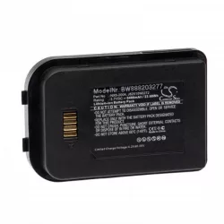   Bluebird Nautiz 6251-0A - 6400 mAh 3.7 V Li-Ion Utángyártott vonalkód olvasó akku - VHBW