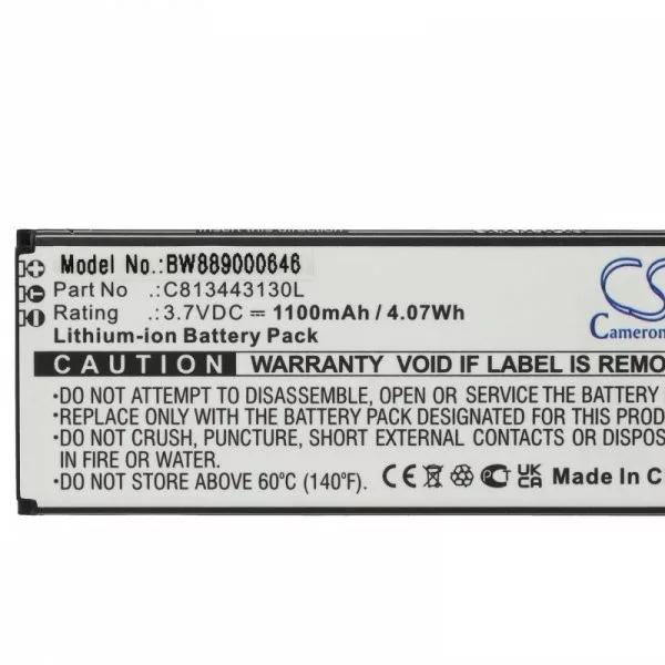 BLU C813443130L - 1100 mAh 3.7 V Li-Ion - Utángyártott telefon akku
