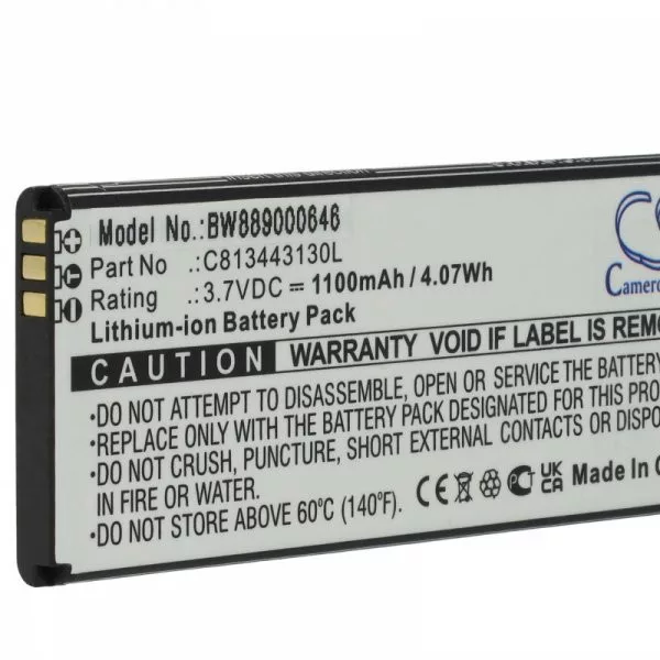 BLU C813443130L - 1100 mAh 3.7 V Li-Ion - Utángyártott telefon akku
