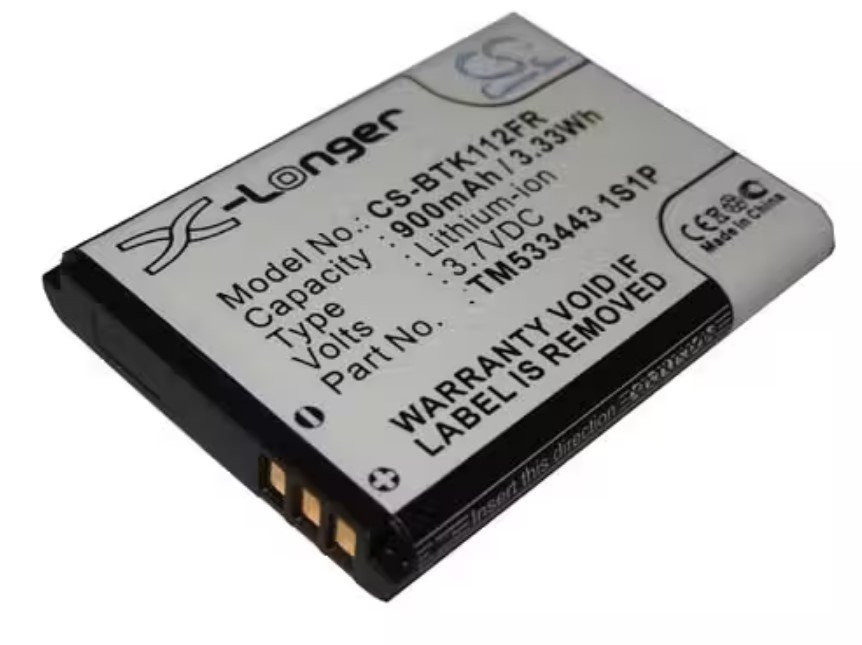 BLAUPUNKT TM533443 1S1P - 900 mAh 3.7 V Li-Ion - Utángyártott akku