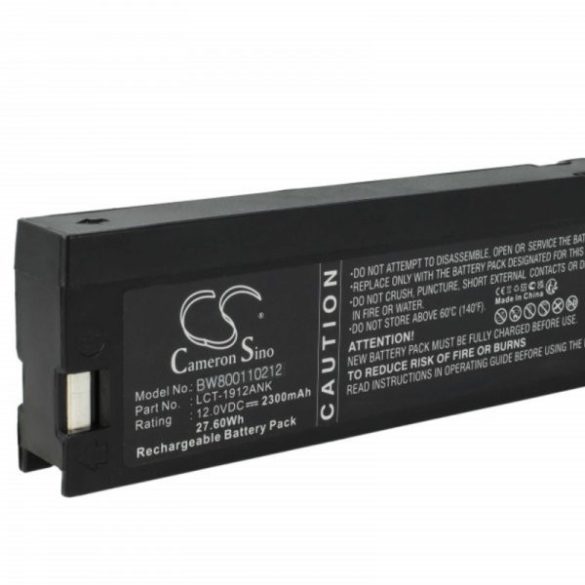 Egészségügyi eszköz - BLAUPUNKT CR-2000S - 2300 mAh 12 V AGM - Utángyártott akku