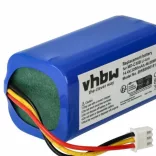 BLAUPUNKT D071-INR-CH-4S1P, 6.60.40.02-0 for Blaupunkt 3200mAh, 14.4V, Li-Ion - Utángyártott porszívó akku - VHBW