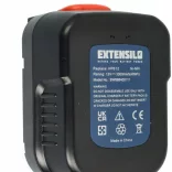 Szerszámgép akku Black & Decker BD1204L, A12EX, A1712, A12-XJ, A12 - 3300 mAh, 12 V, NiMH - Utángyártott akku - VHBW