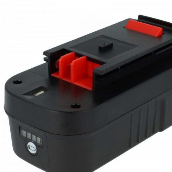 Szerszámgép akku Black & Decker HPB18, A1718, A18, 244760-00 - 2000 mAh, 18 V, Li-Ion - Utángyártott akku