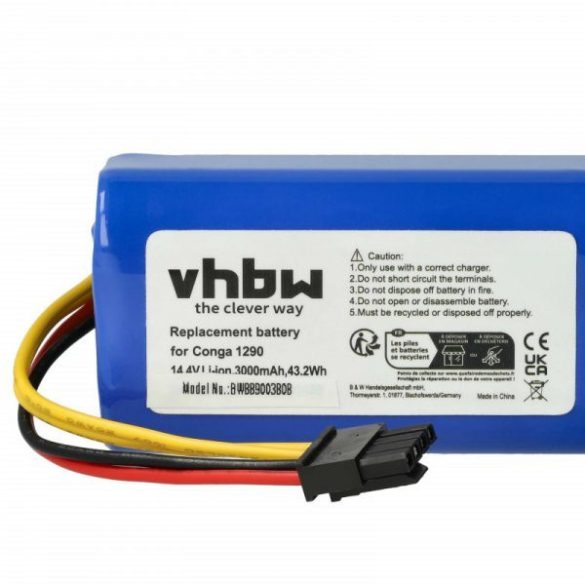 Bagotte BONA18650-MF1 for Blaupunkt 3000mAh, 14.8V, Li-Ion - Utángyártott porszívó akku
