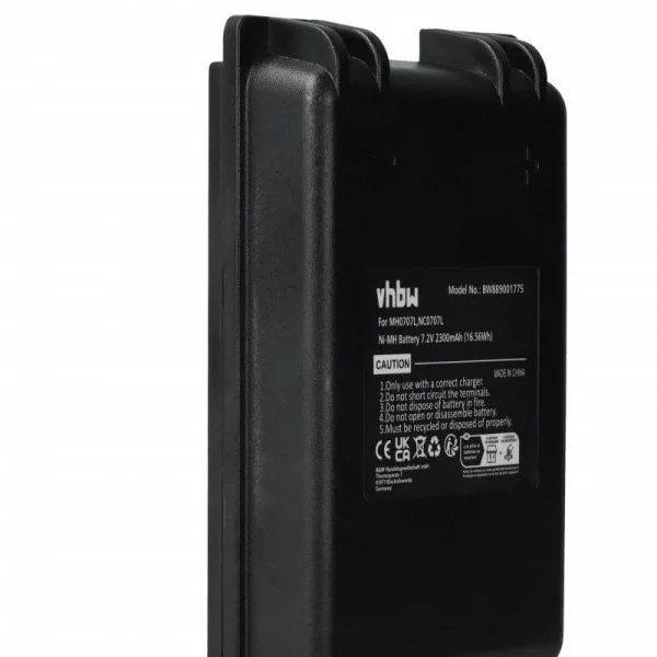 Autec MH0707L, NC0707L - 2300 mAh 7.2 V NiMH Utángyártott távirányító akku