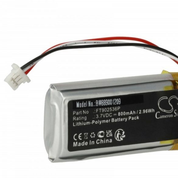 Egér - Periféria - Asus FT902536P - 800 mAh 3.7 V Li-polymer - Utángyártott akku 