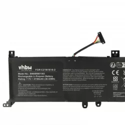   Asus 0B200-03280500, C21N1818-2 - 4730 mAh 7.7 V Li-polymer - Utángyártott notebook akku - VHBW