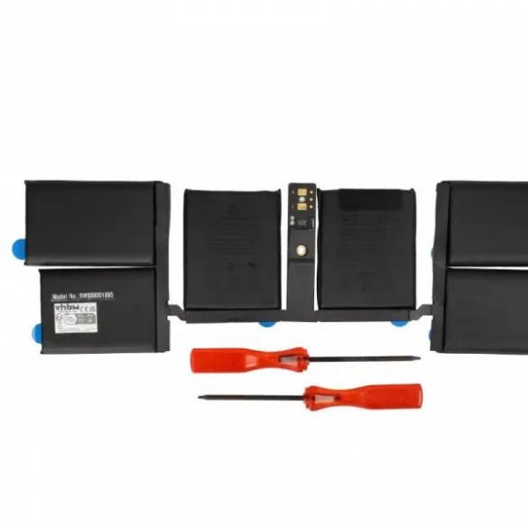 Apple A2519 - 3800 mAh 11.74 V Li-polymer, fekete - Utángyártott notebook akku - VHBW