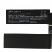   Apple A2369 - 7600 mAh 3.78 V Li-polymer - Utángyártott tablet akku