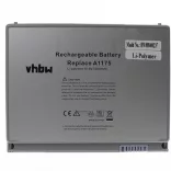 Apple A1175, MA348, MA348/A, MA348G/A, MA348J/A - 5200 mAh 10.8 V Li-polymer - Utángyártott notebook akku - VHBW