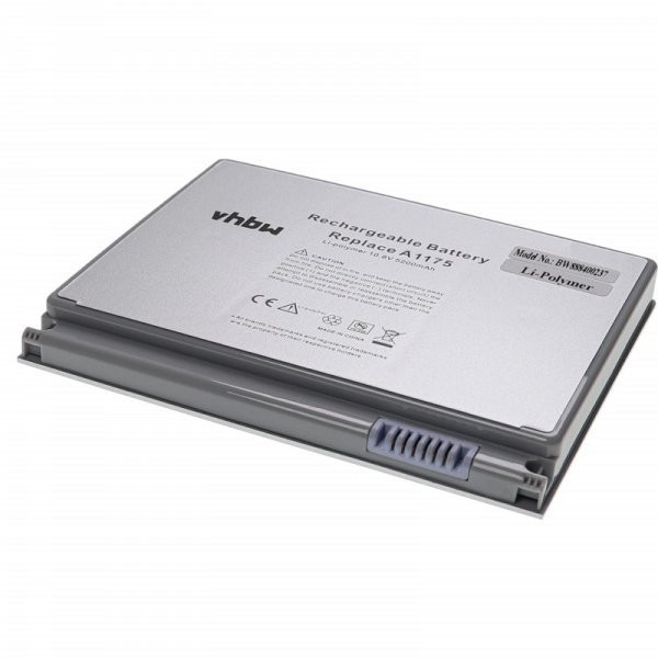 Apple A1175, MA348, MA348/A, MA348G/A, MA348J/A - 5200 mAh 10.8 V Li-polymer - Utángyártott notebook akku