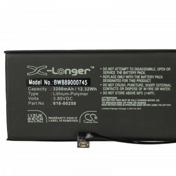 Apple iPhone 13 - 3200 mAh 3.85 V Li-polymer - Utángyártott telefon akku