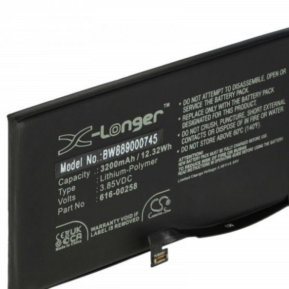 Apple iPhone 13 - 3200 mAh 3.85 V Li-polymer - Utángyártott telefon akku