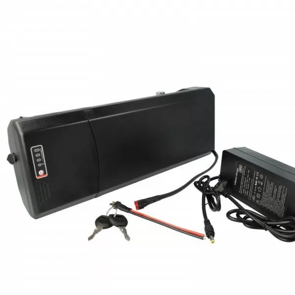   elektromos kerékpár akku Ansmann 10INR18/65-4, KL36H53B, KL36H92B - 10.4 Ah 36 V Li-Ion, fekete - Utángyártott