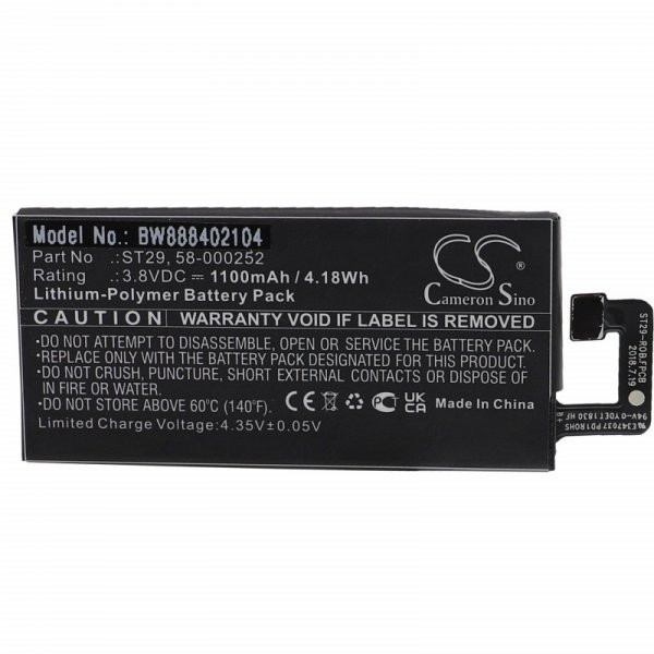   Amazon Kindle Oasis 3 ST29, 58-000252 - 1100 mAh 3.8 V Li-polymer - utángyártott akku