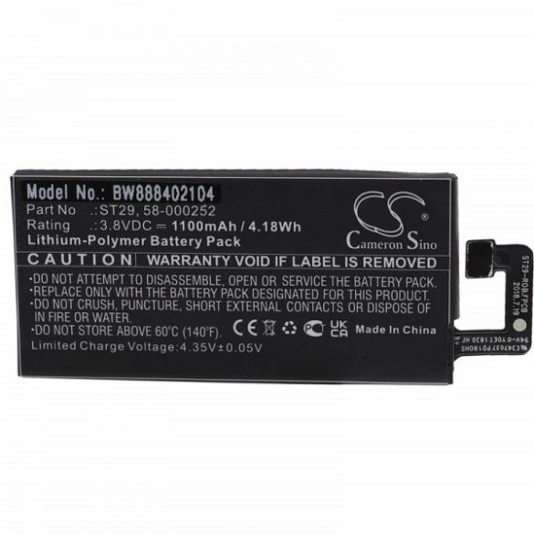 Amazon Kindle Oasis 3 ST29, 58-000252 - 1100 mAh 3.8 V Li-polymer - utángyártott akku