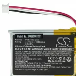 Fejhallgató -  AKG P083040-Q02 - 1000 mAh 3.7 V Li-polymer - Utángyártott akku - VHBW