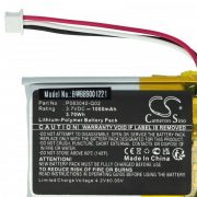   Fejhallgató -  AKG P083040-Q02 - 1000 mAh 3.7 V Li-polymer - Utángyártott akku