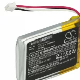 Fejhallgató -  AKG P083040-Q02 - 1000 mAh 3.7 V Li-polymer - Utángyártott akku - VHBW