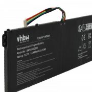   Acer KT00304013, AP19B8K, AP18C4K - 3400 mAh 11.25 V Li-polymer, fekete - Utángyártott notebook akku