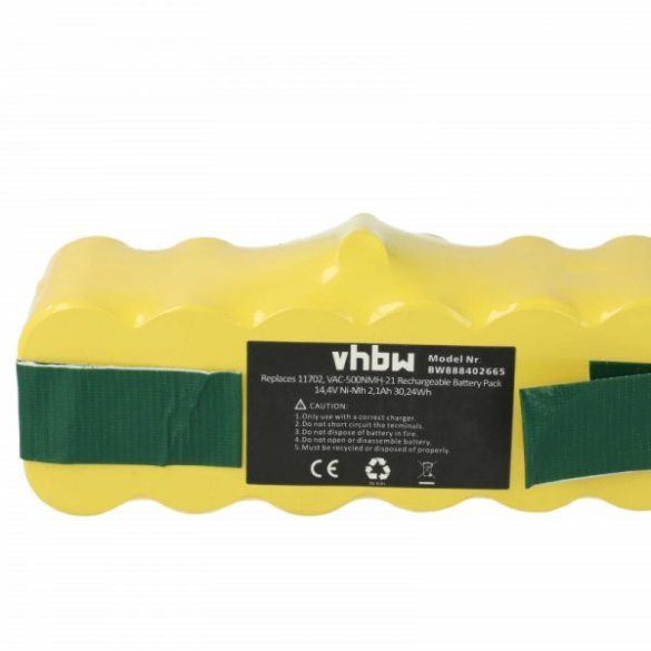 iRobot Roomba 500. 2100mAh, 14.4V, NiMH - Utángyártott akku