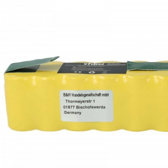 iRobot Roomba 500 2500mAh, 14.4V, NiMH - Utángyártott akku