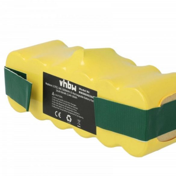 iRobot Roomba 500 2500mAh, 14.4V, NiMH - Utángyártott akku