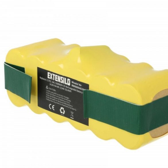 iRobot Roomba 500 3500mAh, 14.4V, NiMH - Utángyártott akku
