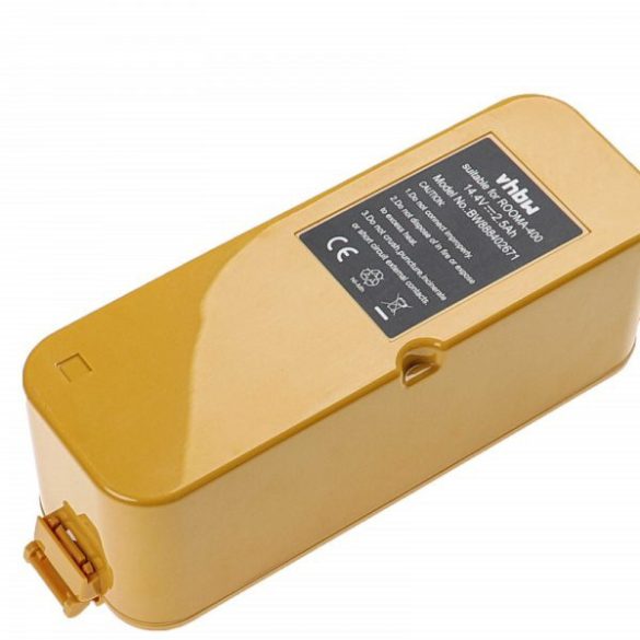 irobot Roomba 400 2500mAh, 14.4V, NiMH - Utángyártott akku