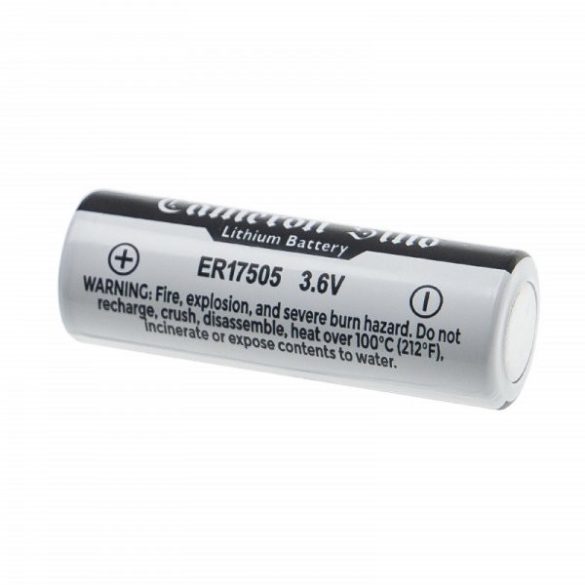 Lítium elem ER17505  3600 mAh 3.6 V Li-MnO2 Utángyártott
