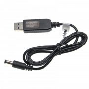   USB adapter - USB A -> 5,5 x 2,5 mm hengeres csatlakozó - 5 V / 3 A -> 12 V / 1 A