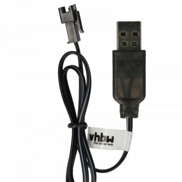 USB RC Töltőkábel Batteries SM-2P csatlakozó, 60 cm 3.6 V